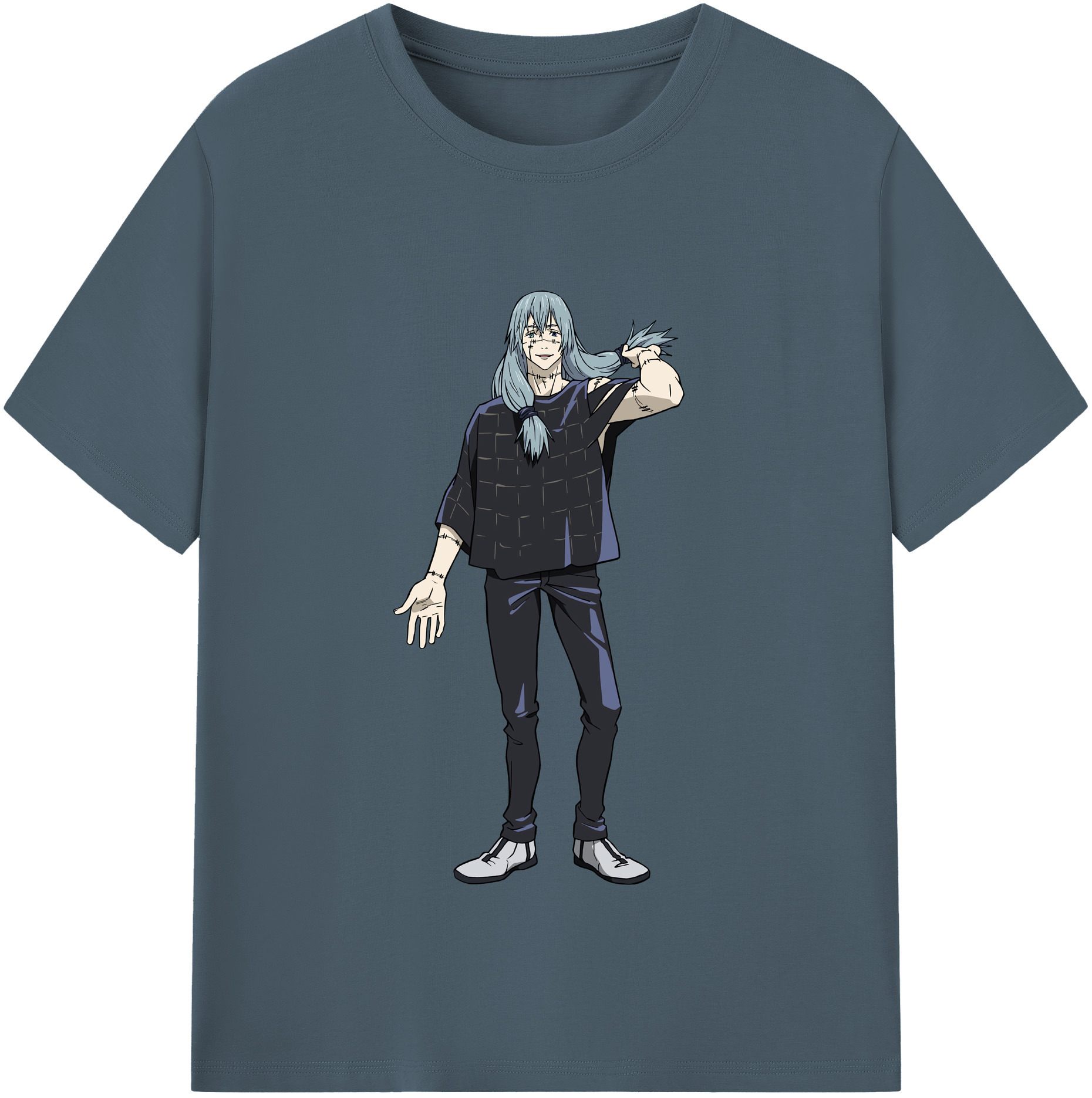 （画像用） 呪術廻戦 Jujutsu Kaisen 綿100％半袖Tシャツ（フロントプリント）